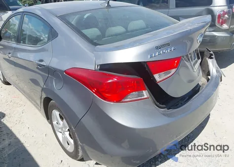 2012 Hyundai Elantra Gls (Ulsan Plant) из США, поврежденный, VIN KMHDH4AE5CU381364